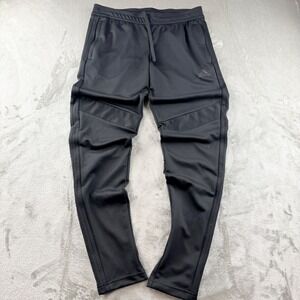 Adidas‎ Men's Small Aeroready Training Track Pants Black Tapered Ankle Zip Sport